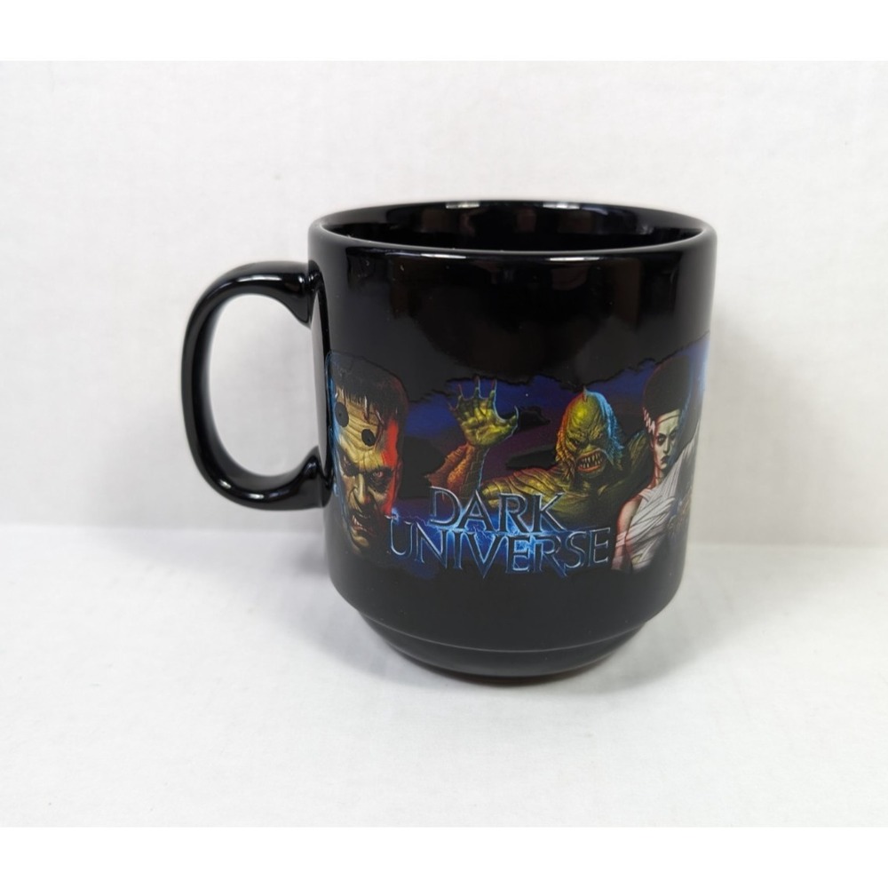 Dark Universe Universal Studios Black Mug READ Monsters